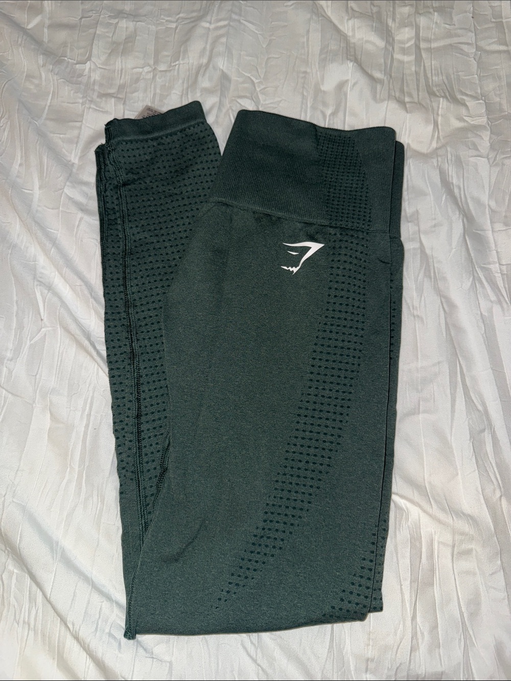 Gymshark Dark Green Vital Seamless 2.0  Leggings